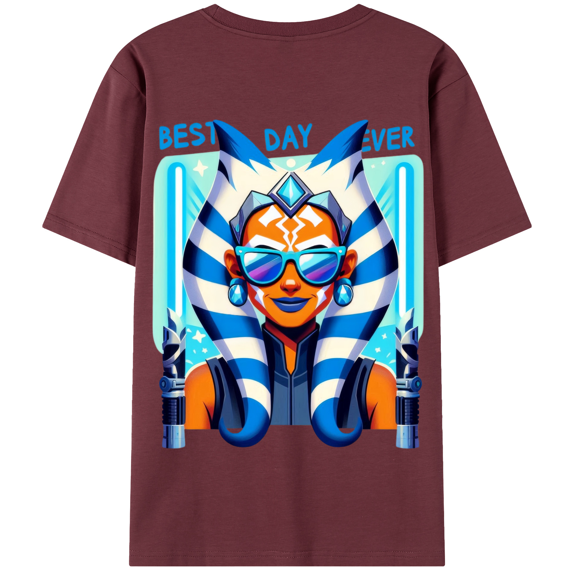 （画像用） スター・ウォーズ Star Wars 綿100％半袖Tシャツ（背面プリント）